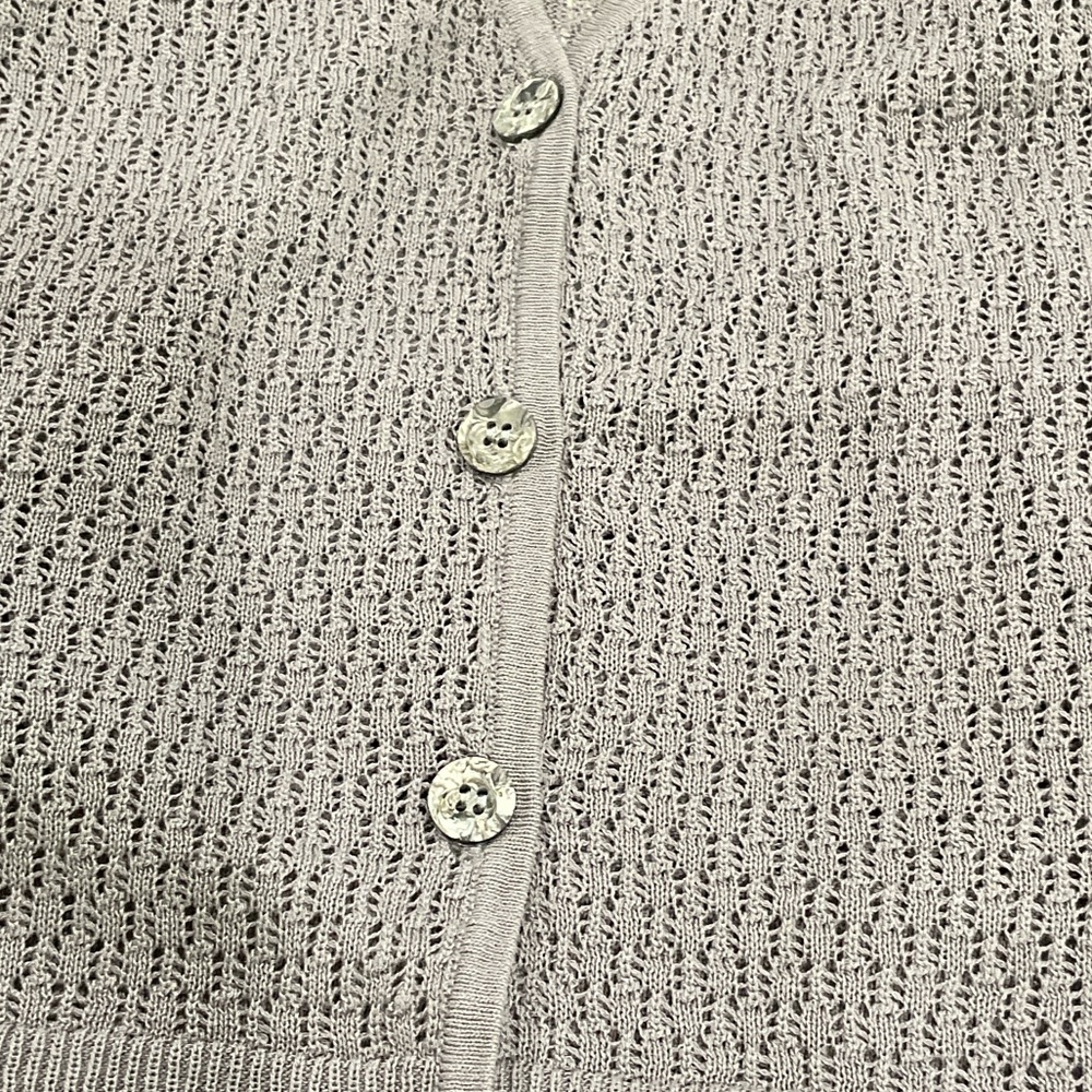 Intique Gray Sleeveless Knit Sweater Vest - Picture 6 of 11